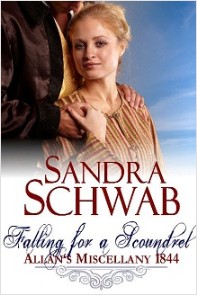 cover of Falling for a Scoundrel, by Sandra Schwab