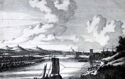 Treidelschiff by Peter Schenk, 1852, from Wikipedia